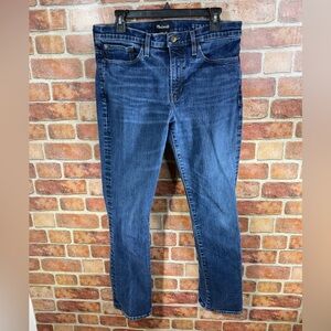 Madewell Men’s straight Blue Denim Jeans sz 34 32